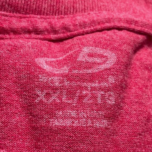 Champion Men’s Heather Red Crewneck T-Shirt Short Sleeve XXL / 2TG - Picture 3 of 3